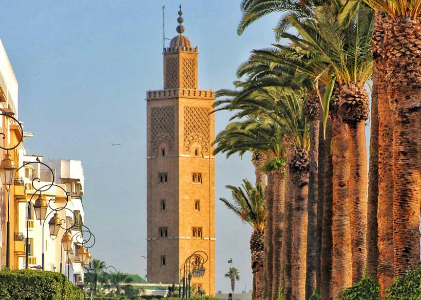 Kutubiyya Mosque, Minaret de la Koutoubia, As-Sunna Mosque (Rabat), As-Sunna Mosque